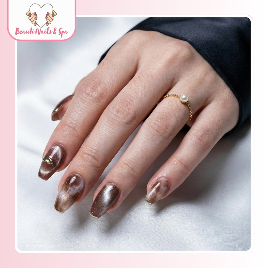 Nail design by Beauti Nails and Spa